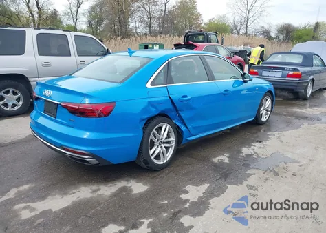 2020 Audi A4 Premium Plus 45 Tfsi Quattro S Tronic from USA, damaged, VIN WAUENAF44LN008386
